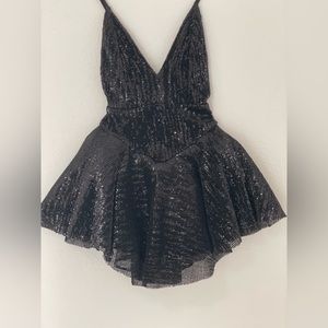 Black, sequin dress, perfect for your birthday or any celebration!